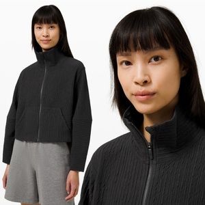 Lululemon Textured Cropped Jacket